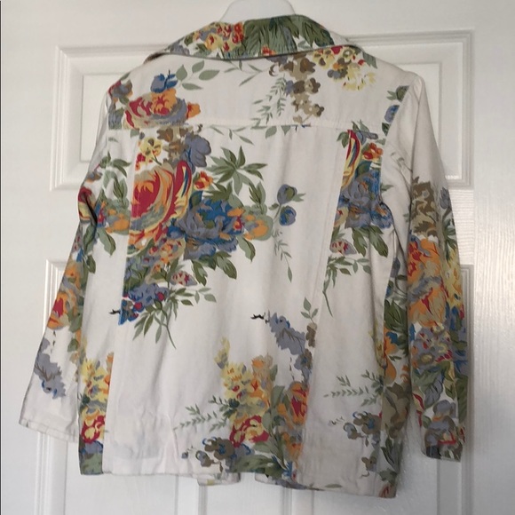 SOLD: Susan Graver Jean Jacket - Picture 4 of 4